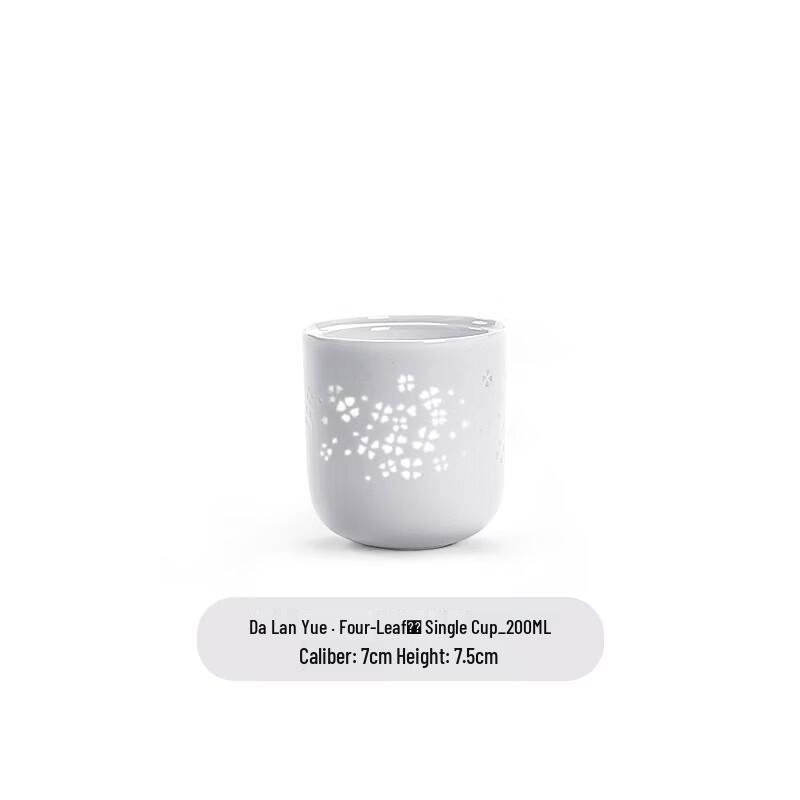 Blue Print Oriental Jade Teacup Gift Set