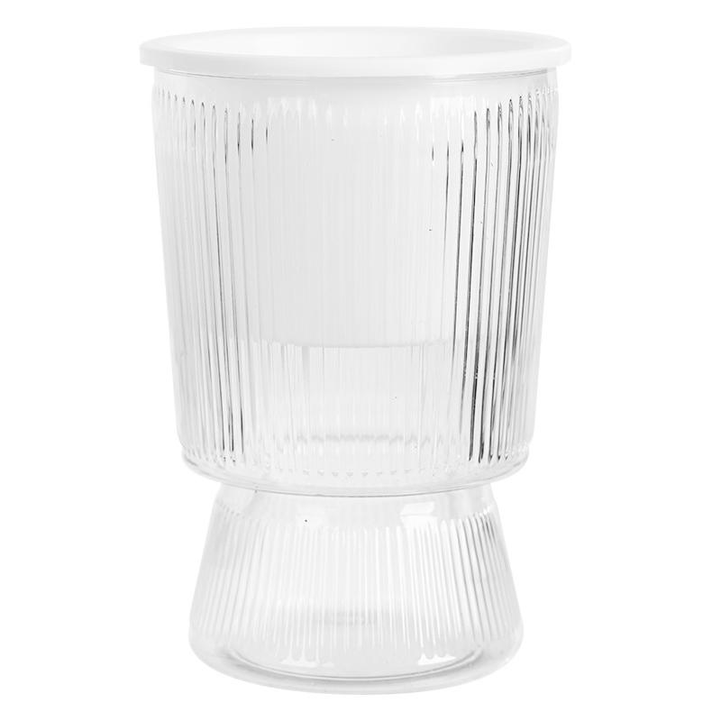 

Мини-горшок для цветов с самополивом, аквариум, прозрачные пластиковые горшки для растений, самополивной горшок для растений, ваза для украшения дома прозрачный