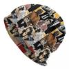 Custom Classic Movie P-Pulps F-Fictions Skullies Beanies Caps Men Women Fashion Winter Warm Knit Hat Adult Retro Bonnet Hats