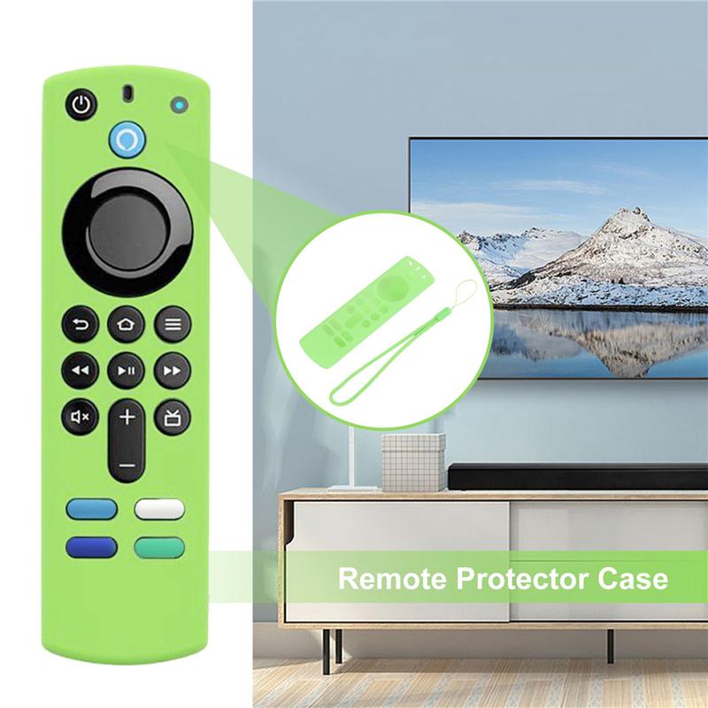 Premium-Silicone Remote Control Cover For Fire TV Stick 4K 3Rd Gen 3Rd Generation Anti-Slip Remote Protector Case