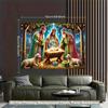 2D Flat, 1 Piece Nativity Background Banner, Suitable for Christmas Parties, Church Events, Home and Office