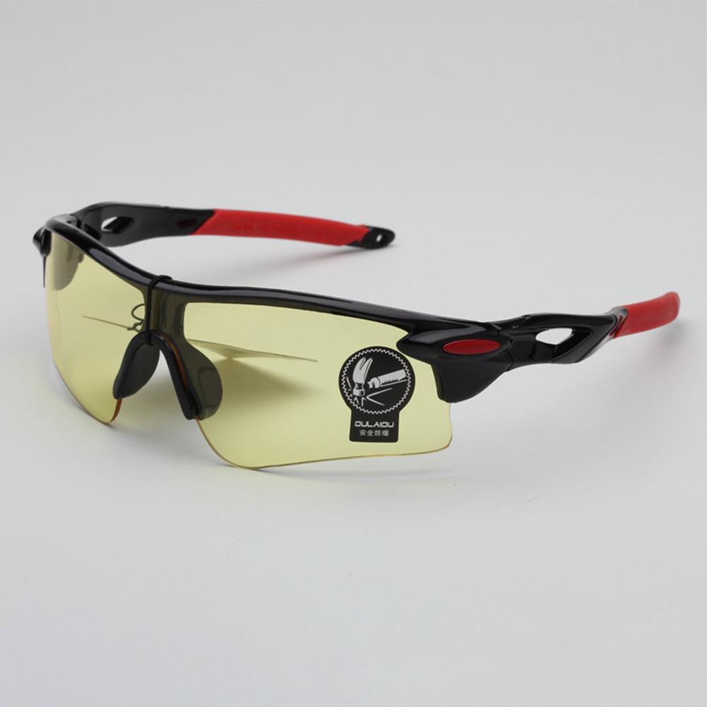 Outdoor Biking Sunglasses Colorful Film Reflective Explosion-proof Glasses