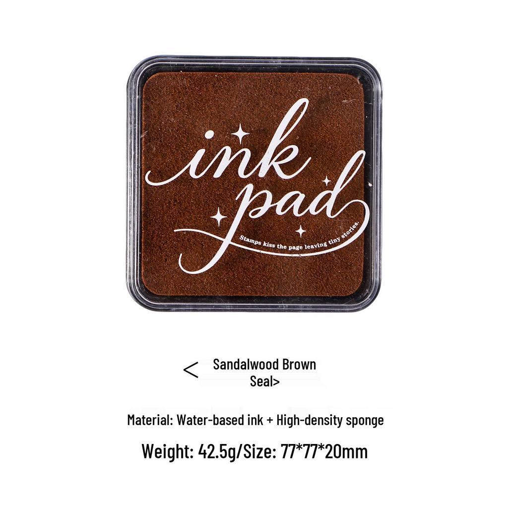 Yuezhen Retro Color High-Density Water-Based Ink Pad for DIY Stamps