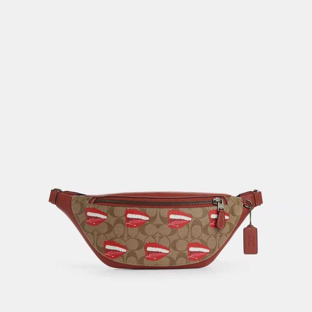 

Поясная сумка Coach Coach X Tom Wesselmann Warren из фирменной парусины