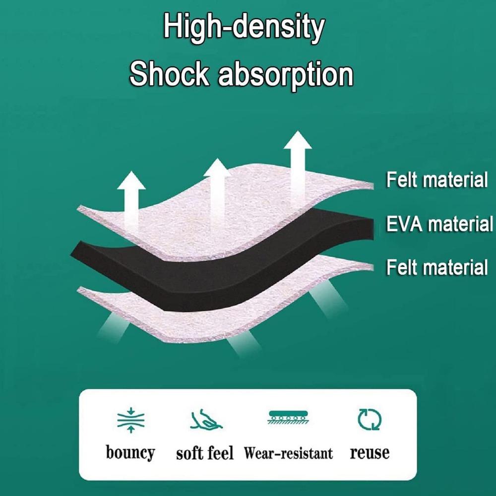 Anti Vibration Pad Wheel Fixing Pad Furniture Caster Cup Chair Wheel Stopper Chair Roller Feet Mat