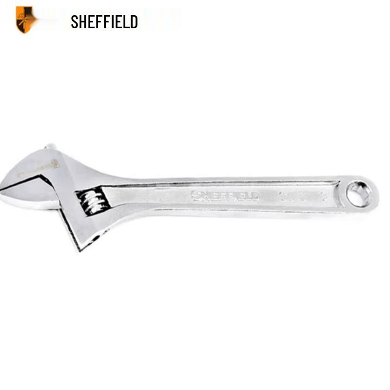 Sheffield Heavy-Duty 10 inch Chrome Vanadium Adjustable Wrench