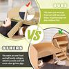 Wooden Small Animal Bed Anti-Slip Guinea Hideout Platform Washable Multi-Level Guinea Pig Castle for Hamsters Bunny Chinchillas