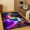 3D Colorful Dreamy Soft Stone Pebble Carpet Rug for Home Bedroom Living Room Sofa Doormat Kitchen Decor,Kid Game Non-slip Mat