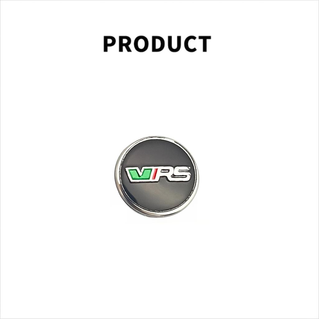 VRS Car Badge Key Label Emblem Sticker For Fabia Superb Rapid Kamiq Karoq Yeti Enyaq