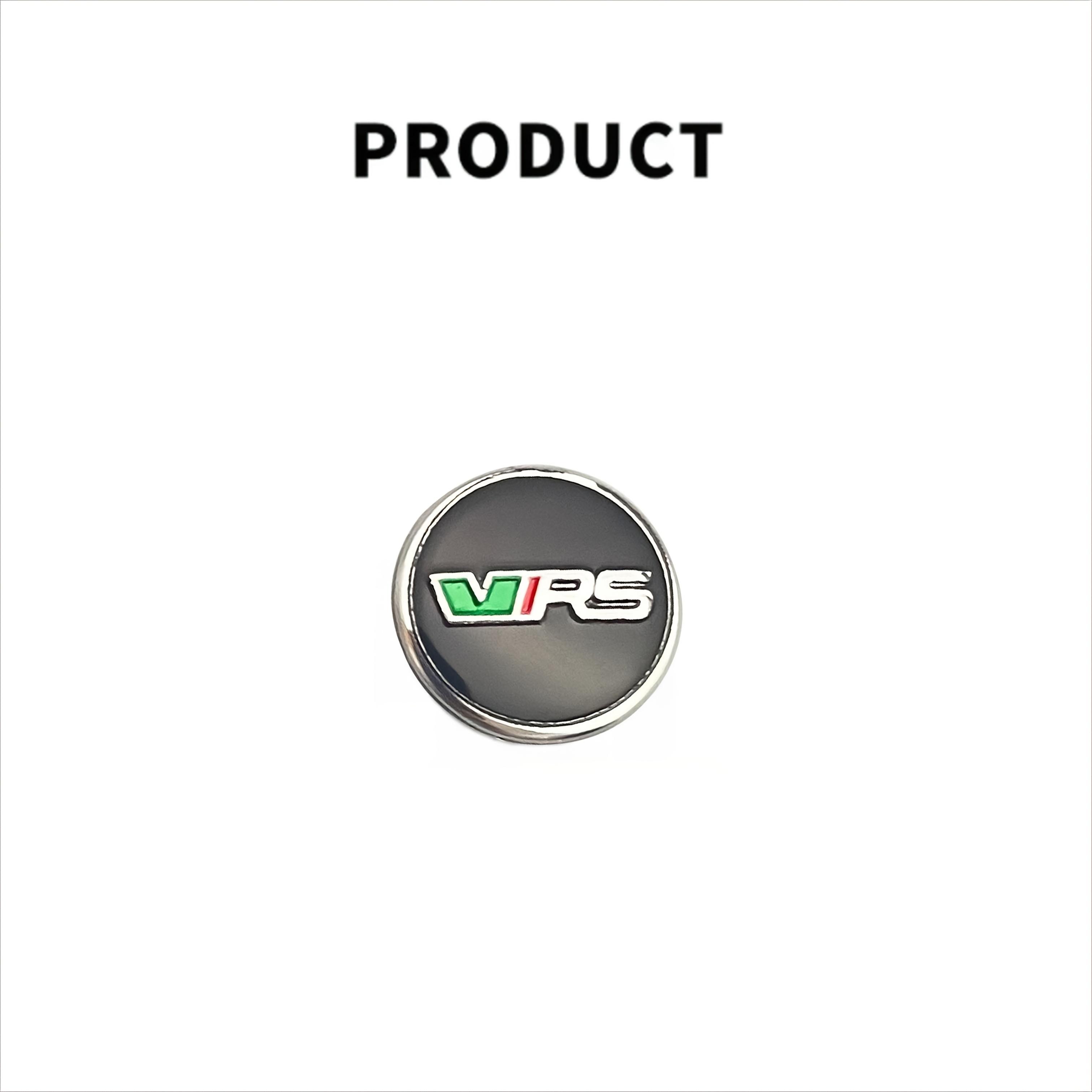 

VRS Car Badge Key Label Emblem Sticker For Fabia Superb Rapid Kamiq Karoq Yeti Enyaq VRS-1pc