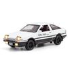 1/32 Scale Toyota AE86 Initial D Model Car, Zinc Alloy Pull Back Toy Car with Sound and Light for Kids Boy Girl Gift