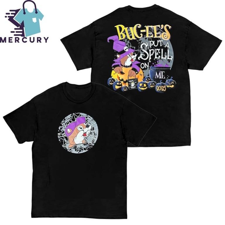 Buc-ee’s Halloween 2025 Put A Spell On Me Beaver T-Shirt Unisex T-Shirt S