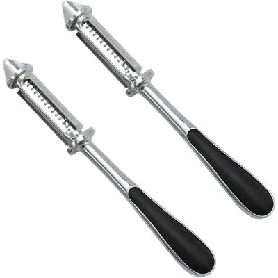Pelapatate Multifunzionale, Pelapatate in Lega di Zinco per una Semplice Preparazione di Frutta e Verdura, Manico Ergonomico Antiscivolo