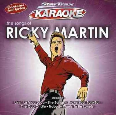 CD VARIOUS  Karaoke Songs Of Ricky Martin KRKCD030 Demon Music 2001 Non Japan Pop Used
