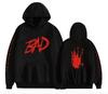 Trendy Rapper Fashion Fleece Hooded Long Sleeve Sweater Warm Jacket