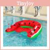 Regnbågsformad uppblåsbar liggstol för avkoppling på vattnet 145*100cm Miljövänligt PVC-material