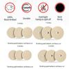 Cleaning Polishing Pads Finishing Cars Automobile Glass Ceramics Furniture