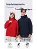 Unisex Wasserdichte Atmungsaktive Wander-Windjacke - Abriebfeste Outdoor 3-in-1 Jacke