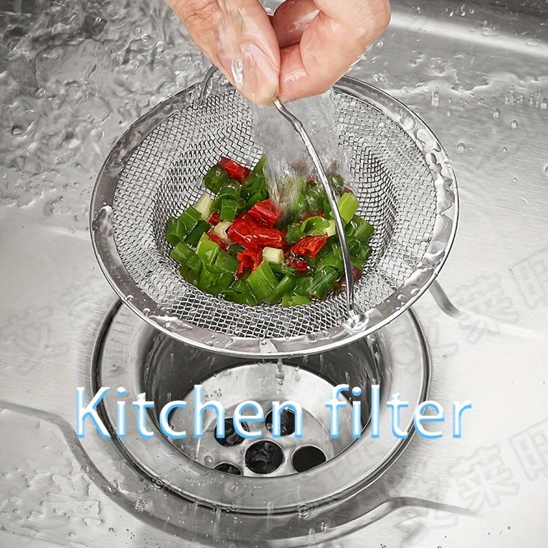 1PC Kitchen Sink Filter Screen, Thickened Universal Vegetable Washing Basin,  Bathroom Anti Clogging Sink Filter Screen