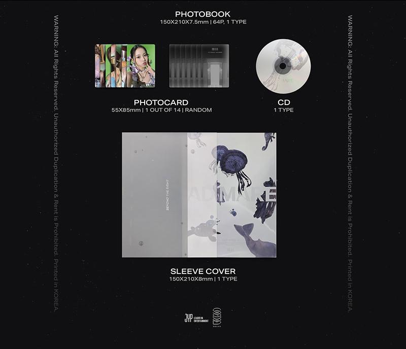 (Leichte Ver.) NMIXX [AD MARE] 1. SINGLE-ALBUM