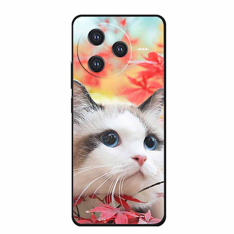 Back Cover For Xiaomi Poco F7 Pro Case F7Pro Funda Black Silicone Soft TPU Coque For Poco F7 Ultra Redmi K80 Pro Case Cartoon