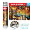 Strolling In the Rain+Photo Frame 150 Mini Test Tube Puzzle World Famous Painting Series Travel Puzzle YC-M