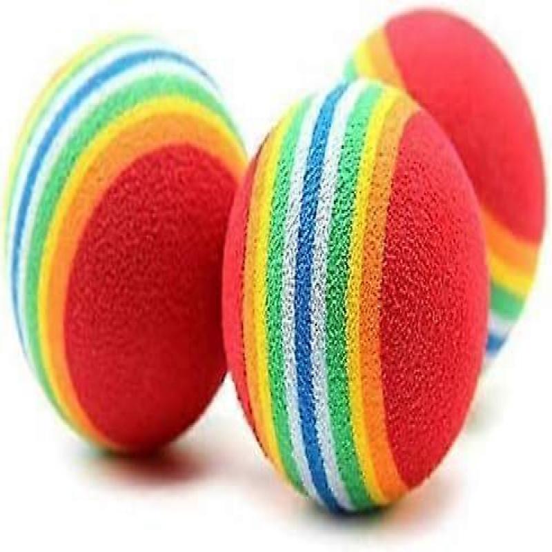 Hundekau-Bälle 10 Stück Mini 4,2 cm Tennisball-Stil Hundespielzeug Für Kleine Hunde Welpen