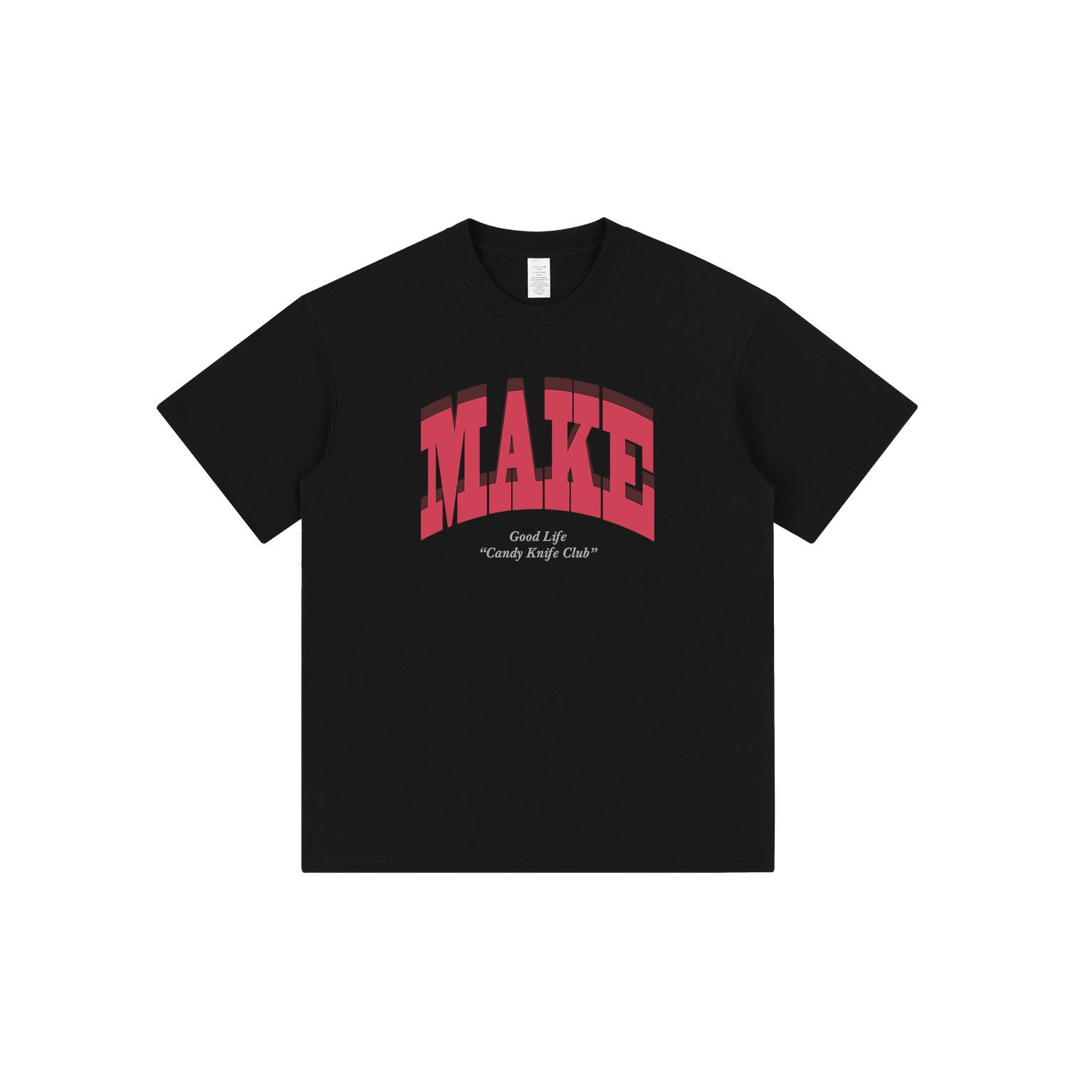 

Unisex American Retro Heavyweight Cotton Streetwear T-Shirt M