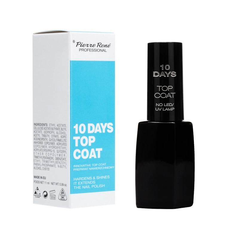 Pierre Rene High-Performance Gloss Top Coat – 11ml Premium Nail Polish Enhancer