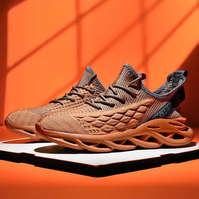 

TUINANLE мужские кроссовки дышащие кроссовки баскетбольные кроссовки легкие мужские кроссовки на шнуровке мужские для спорта на открытом воздухе теннис 48 коричневый