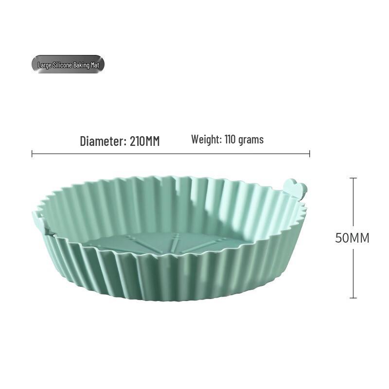 

Reusable Silicone Air Fryer Liner Mat