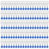 100Pcs Fishing Line Sinkers Slides Fishing Line Hook Swivels Shank Clip Connector Rolling Swivels Supply Fishing Tackle