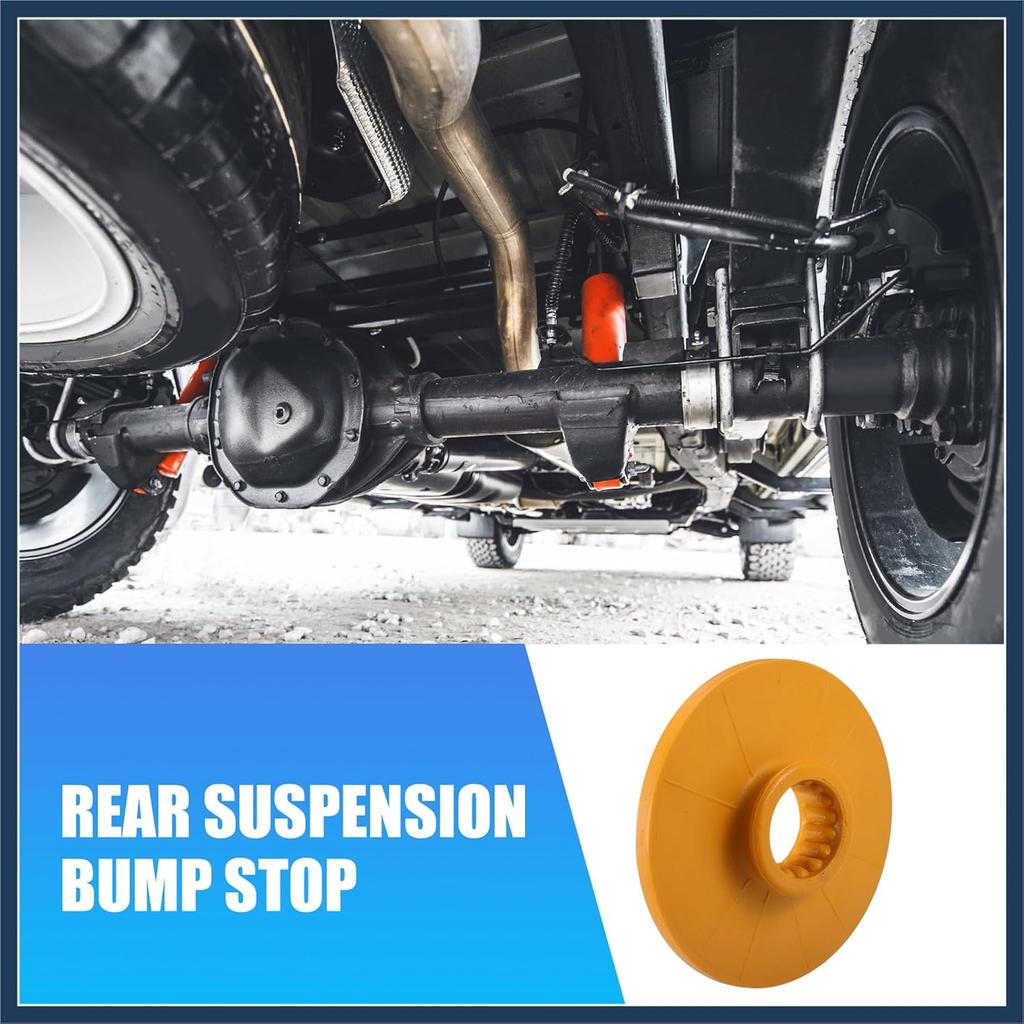 2pcs 5.31 Inch Rear Suspension Bump Stop Strut Bumper Bump Stop for Chevrolet Impala 2014-2020 No.13330714 Rubber Yellow Stylish Design