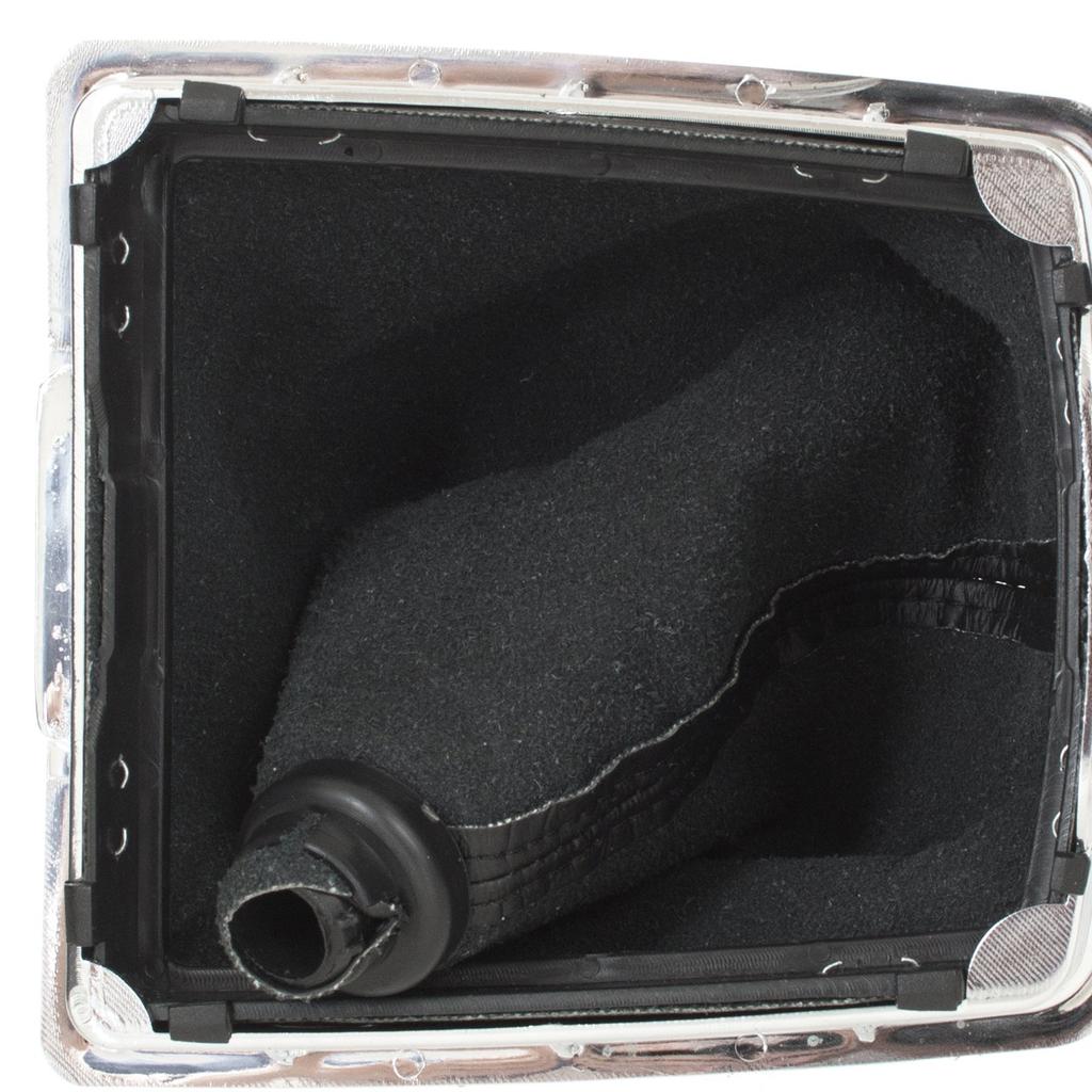 Ford Focus Mk2 04-11 Gear Shift Knob SILVER with Chrome Frame & Boot, 5-Speed