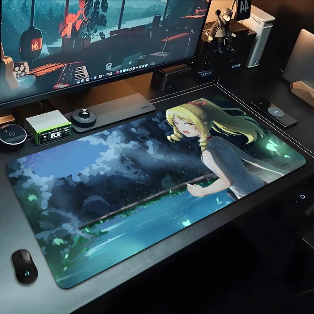 yamada elf Mouse Pad 500X1000 mm Large Gaming Mousepad Gamer XL Rubber Otaku Keyboard Pad Laptop Desk Mat
