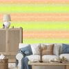 Cream and lime glitter wallpaper for living room and bedroom 50x1000