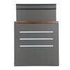 Wall Mount Cutlery Block Rack Aluminium Alloy Multifunctional Kitchen Cutlery Holder Utensil