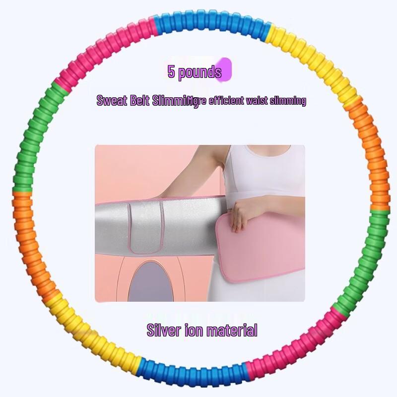 TLXT Weighted Fat Burning Hula Hoop