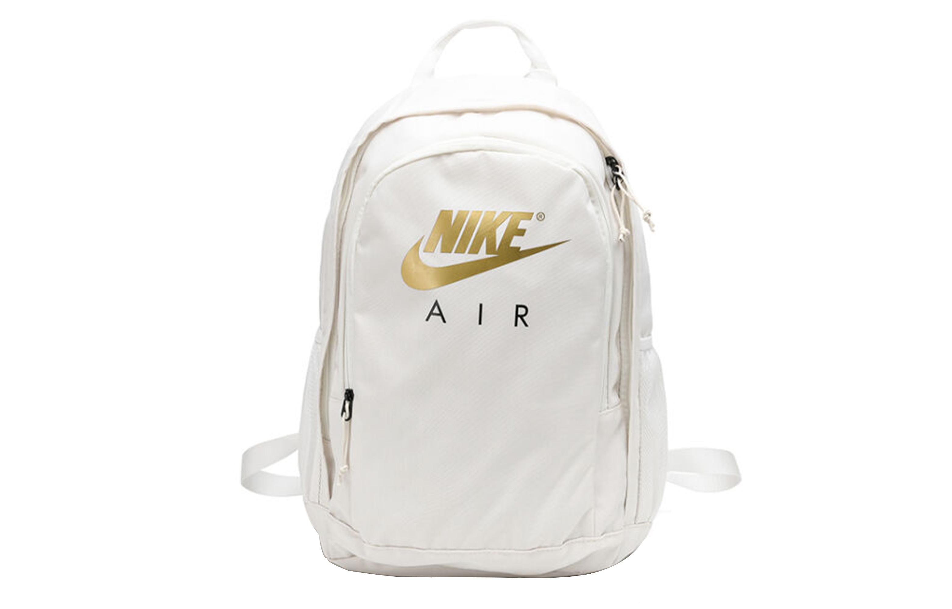 Nike Polyester Backpack Regular Unisex Light Gray White CK0954-092