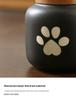Customizable Ceramic Pet Urn: Sealed Storage Jar for Cats & Dogs