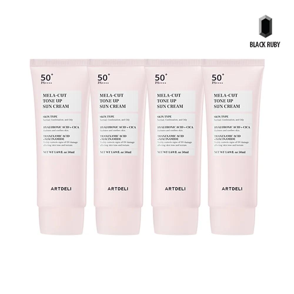 ARTDELI Melacut Tone-Up Sun Cream 50ml x4