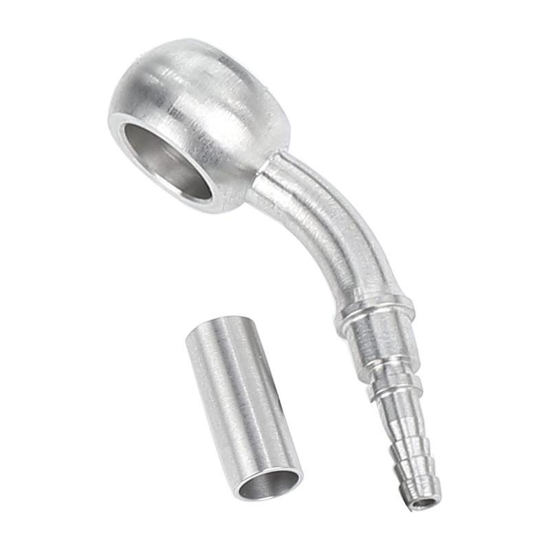 Automobilový nerezový konektor adaptéru pro brzdovou hadici M10 0°28°90° Vnější závit 16x1.5 10x1 Vnitřní lisovací spojka Univerzální Moto