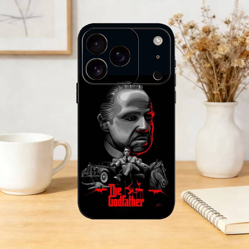 United States TV The Godfather Phone Case Silicone black Soft For IPhone 17,16,15,14,13,12,11,SE,Plus Pro Max