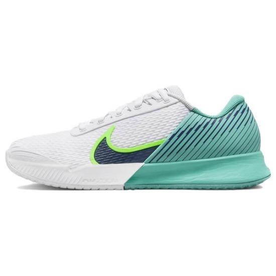 Nike Court Air Zoom Vapor Pro 2 HC Белый Выцветший Бирюзовый - DR6191-103 EU 41