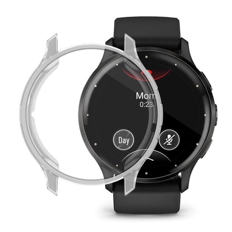 

Защитный чехол для часов Garmin Venu 3 Series из гальванизированного ТПУ 41mm чистый