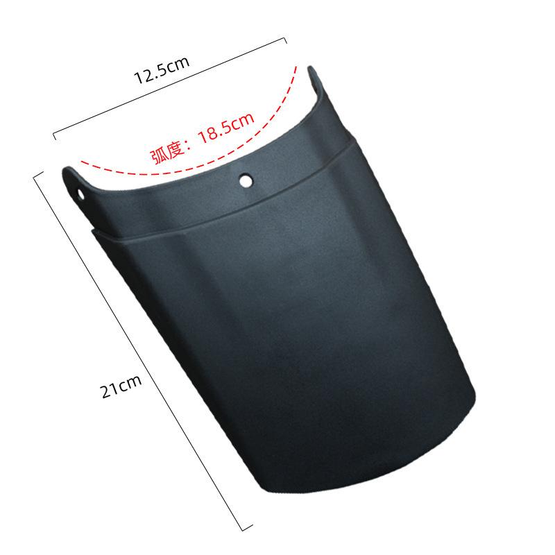 

Подовжене крило для мотоцикла для переднього бризковика Extender Extender Extension Extended mudguard black