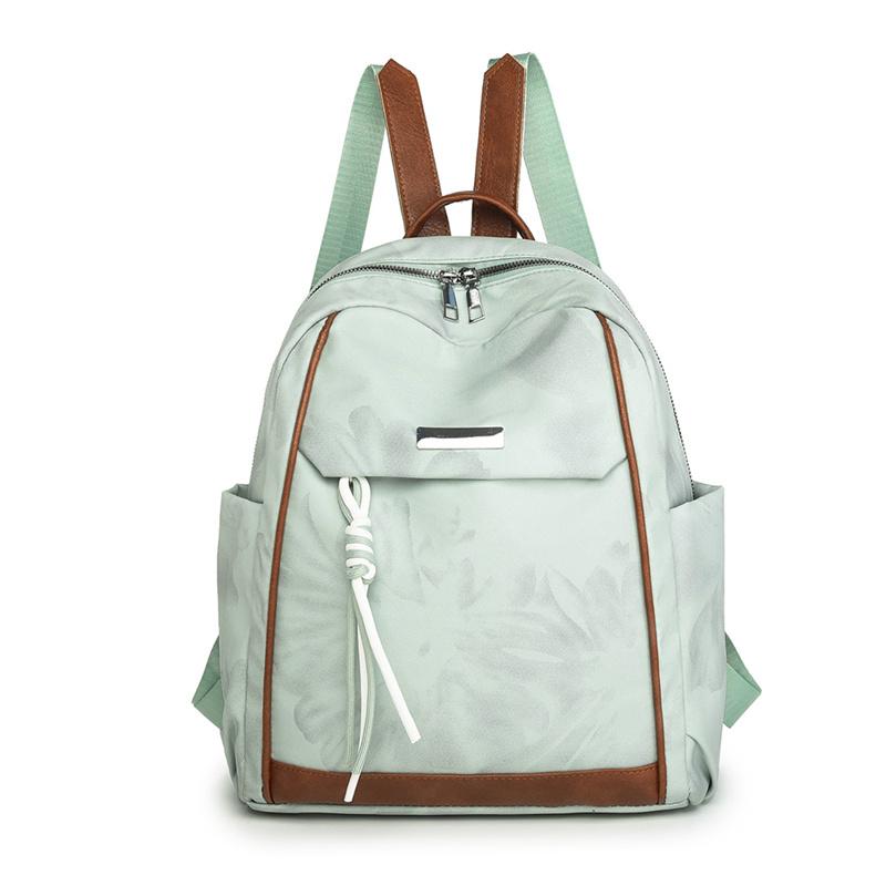 Women's Print Backpack Large Capacity Travel Backpack Lightweight Student Schoolbag