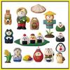 1pc Japanese Harvest Season Scene Decoration ZAKKA Fashion Play Gift Scarecrow Cat Toy DIY Resin Craft Small Decoration