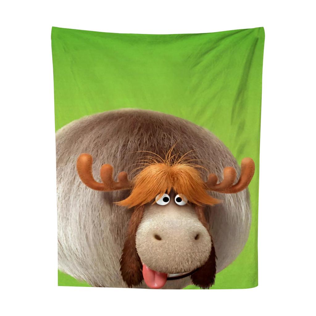 Vaskeklutteppe Grønt Teppe Julegave Hjem Sofatrekk Teppe Feriedekorasjon Teppe