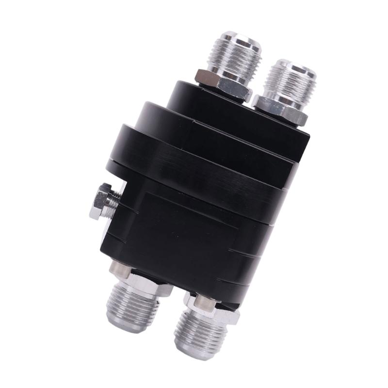 2 in 1 Car Oils Filter Relocation Adapter with Split Structure and Aluminum Alloy Body for Multiple Vehicle Oil Pressure Check Connections